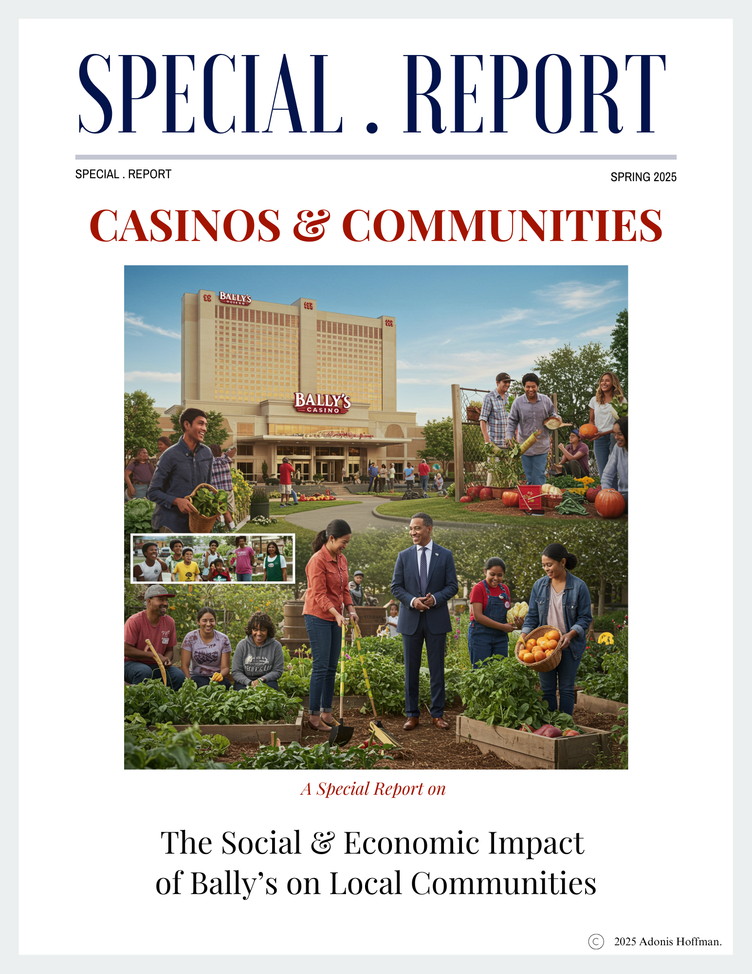 Special.Report cover — Casinos & Communities