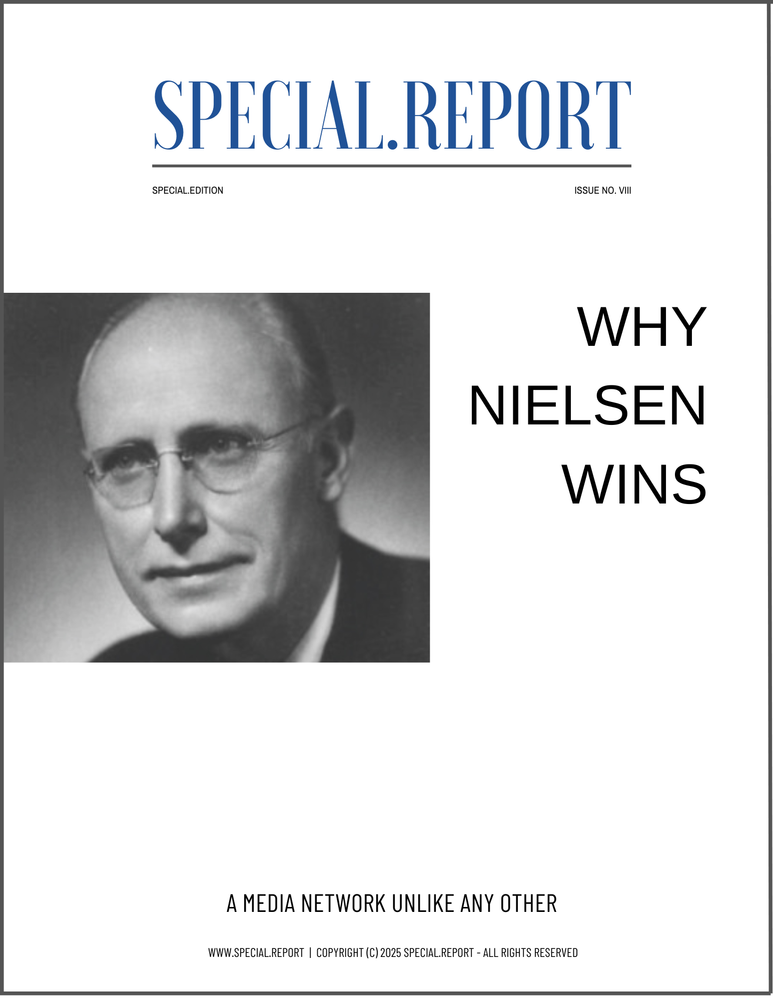 Special.Report cover — Why Nielsen Wins