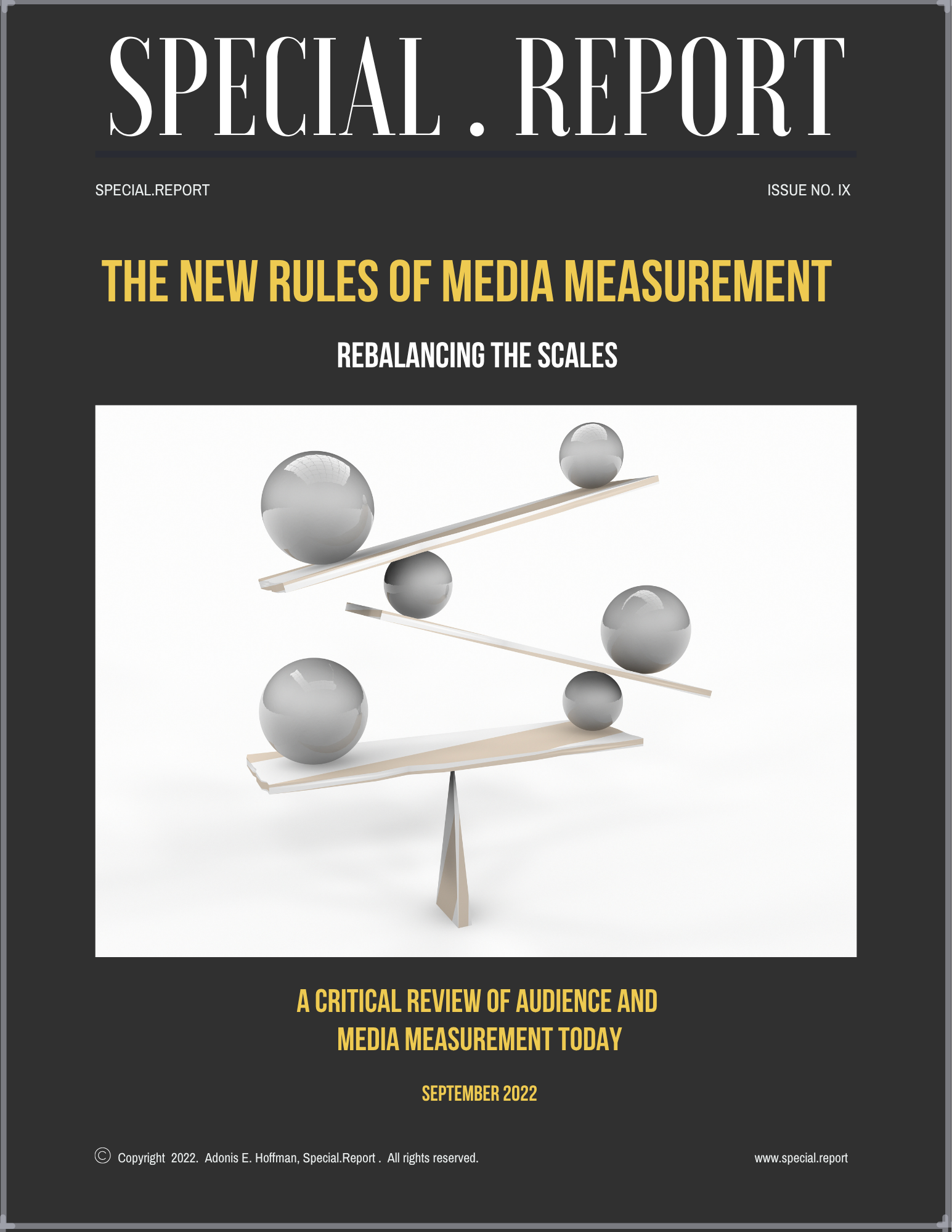 Special.Report cover — Media Measurement