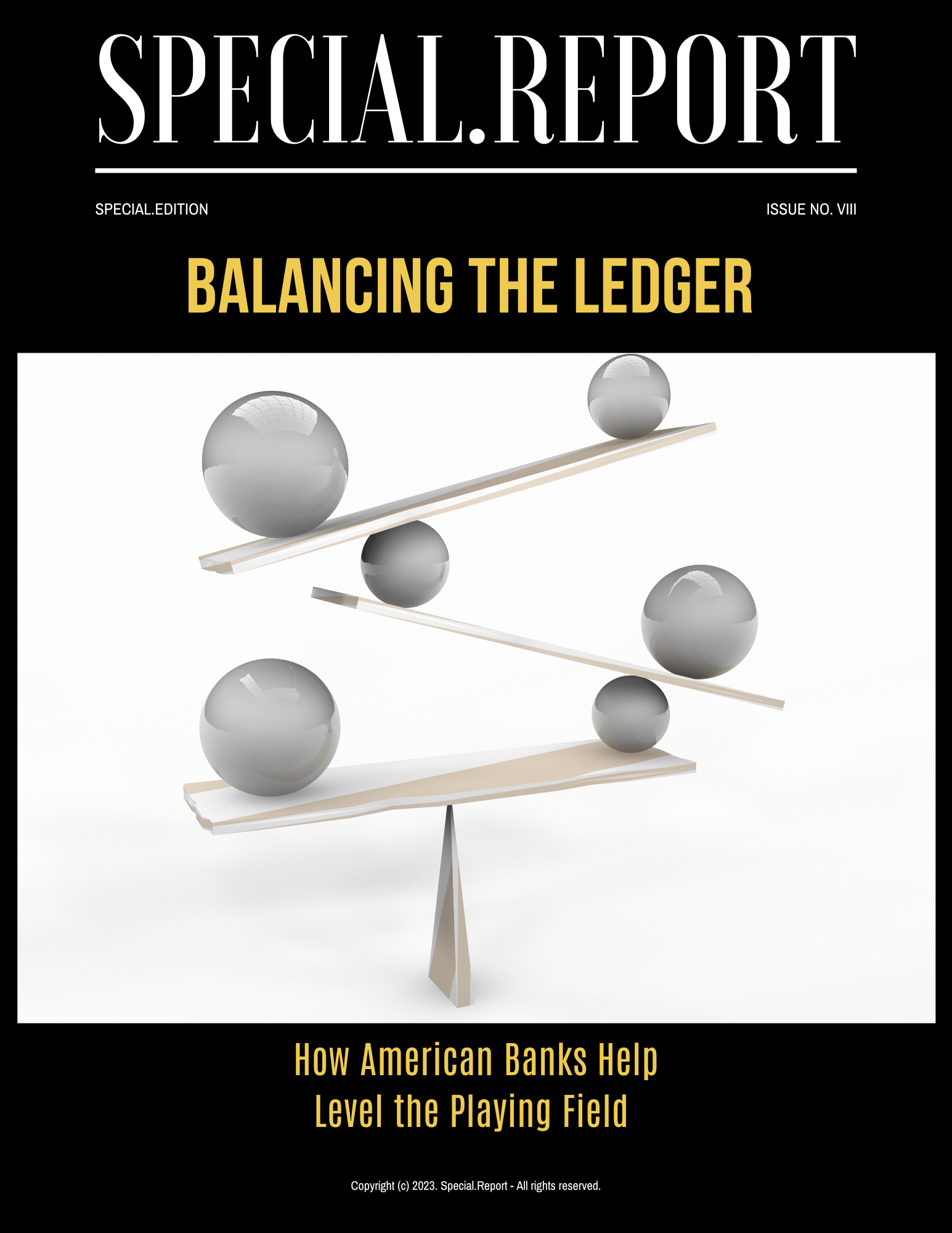 Special.Report cover — Financing