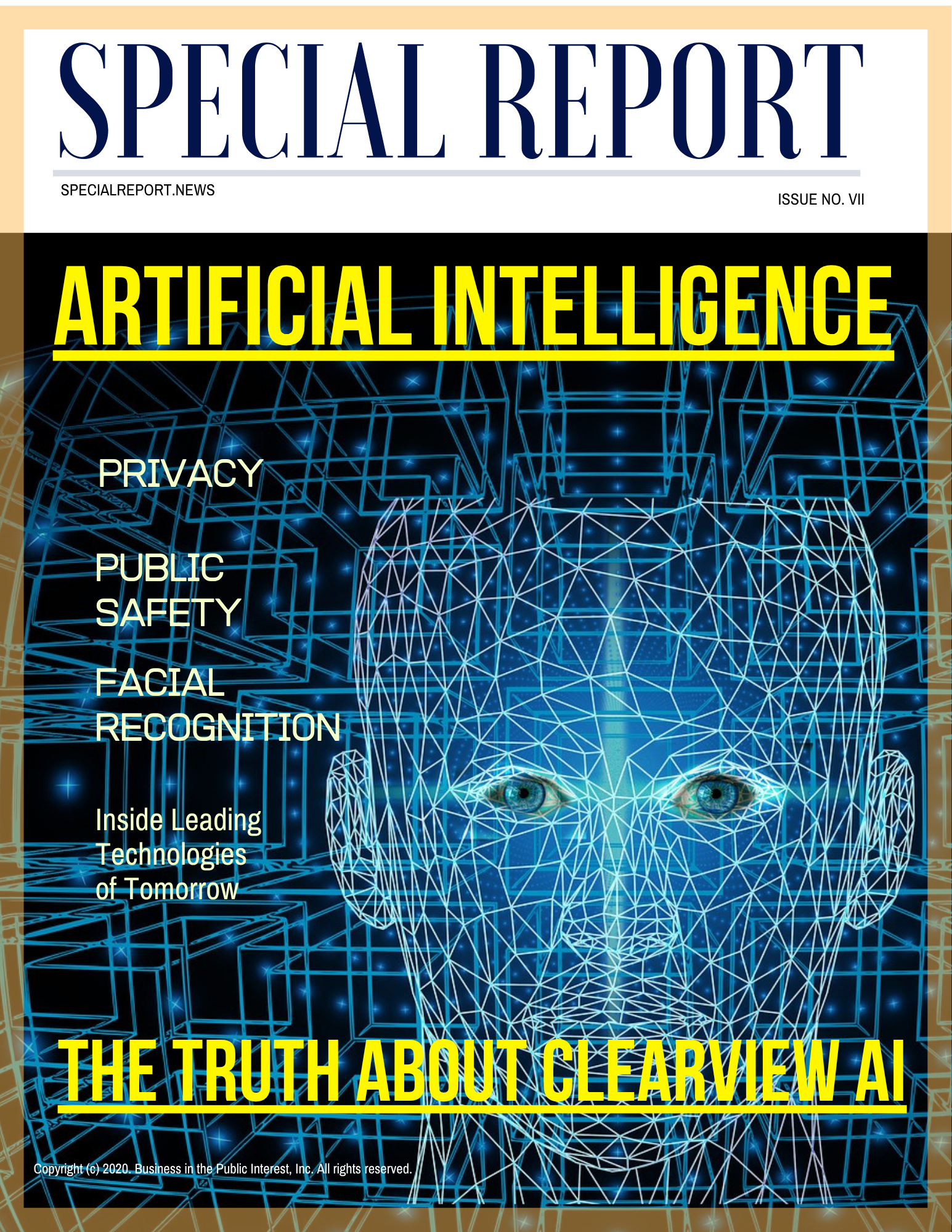Special.Report cover — Artificial Intelligence